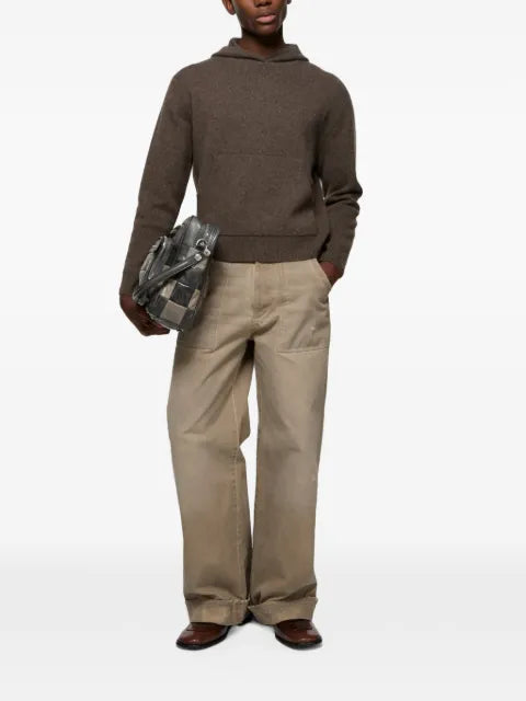 Acne Studios cashmere-blend hoodie