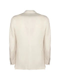 Eleventy double-breasted peak-lapel blazer