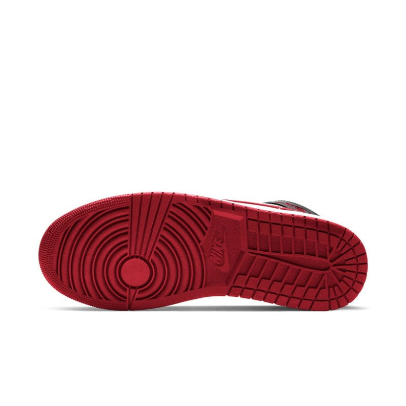 Air Jordan 1 Mid 'Black / White / Gym Red' 554724-122