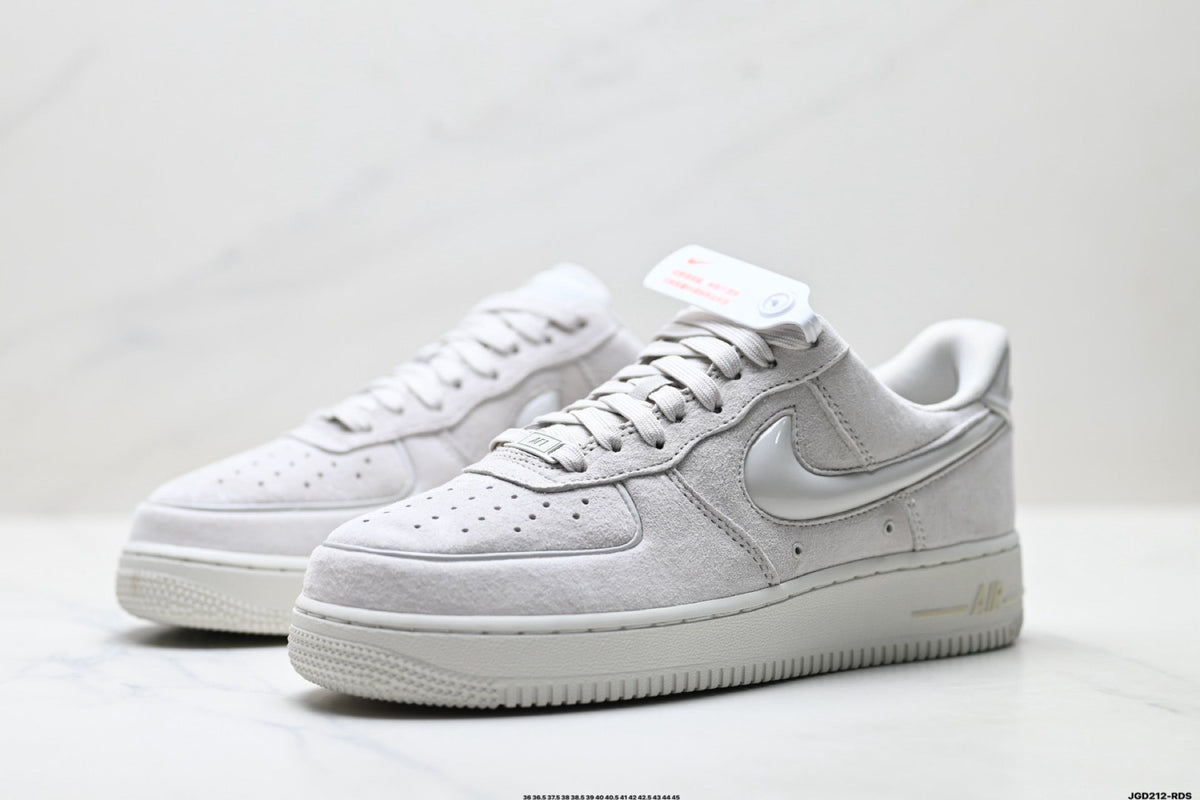 Nike Air Force 1 Low Triple White Unisex Sneakers Style 10